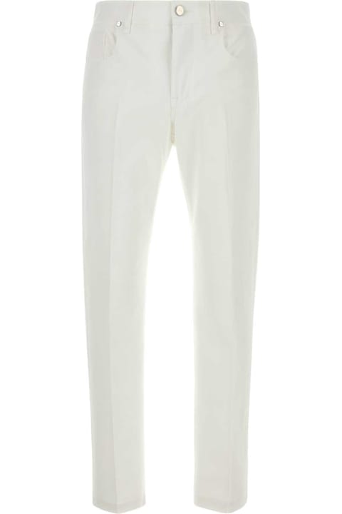 Fashion for Men Fendi Jeans In Denim Bianco