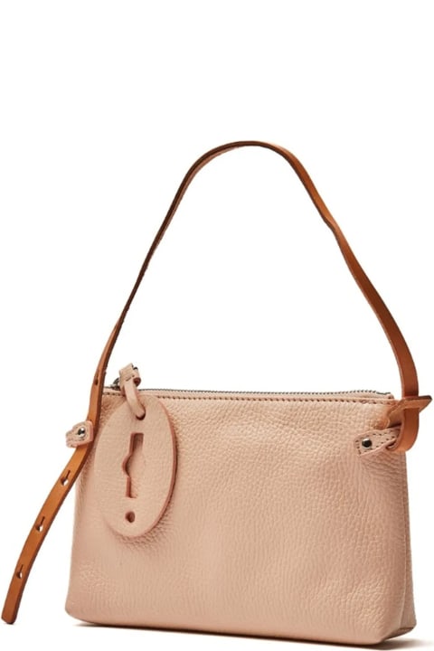 ウィメンズ Zanellatoのクラッチバッグ Zanellato Tuka Daily Pink Leather Clutch Bag