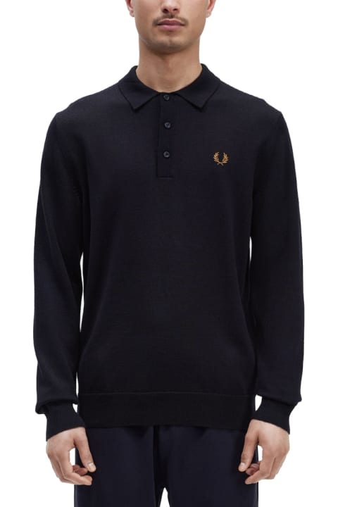 ملابس علوية لـ القسم الرجالي Fred Perry Classic Polo.