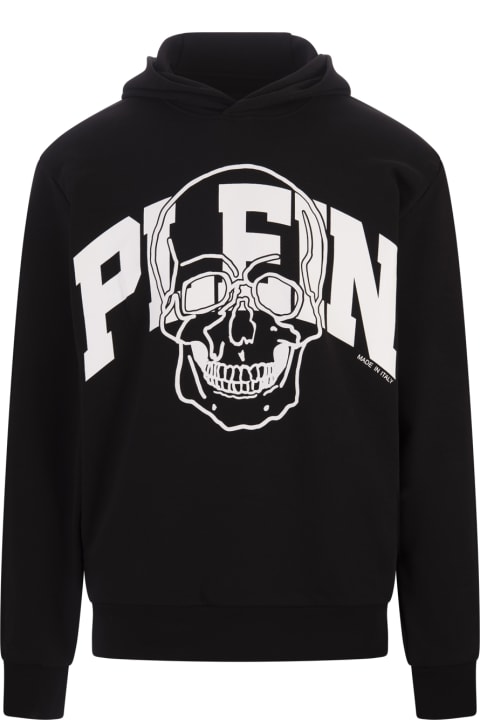 Philipp Plein Fleeces & Tracksuits for Men Philipp Plein Black Skull Hoodie