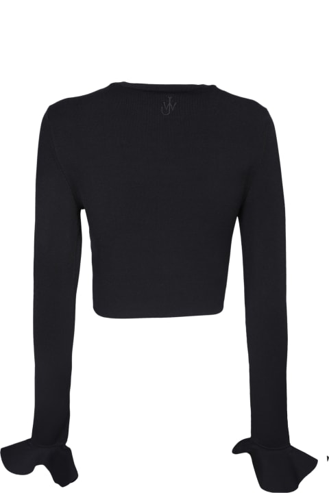 Fashion for Women J.W. Anderson Ruffle Black Sweater