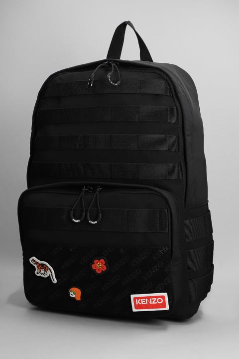 Backpack In Black Polyester