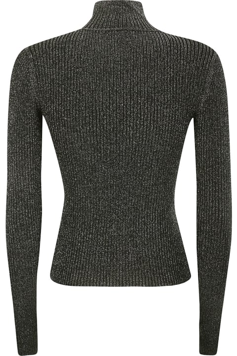 Versace Jeans Couture Sweaters for Women Versace Jeans Couture Lurex High Neck Long Sleeves Sweater