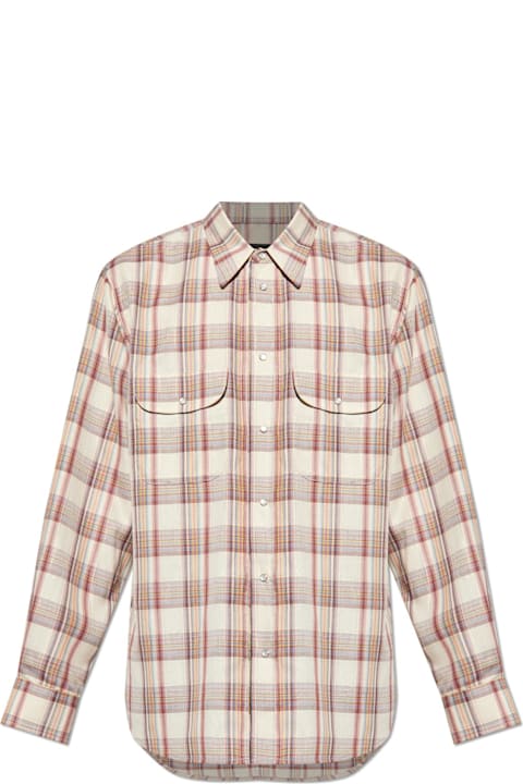 インテリア Dsquared2 Dsquared2 Plaid Shirt With Lurex Thread