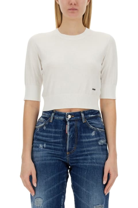 Dsquared2 for Women Dsquared2 Cropped Shirt