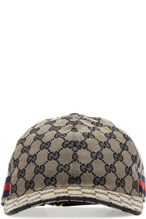 Gucci Sale for Men Gucci Gg Supreme Fabric Baseball Cap