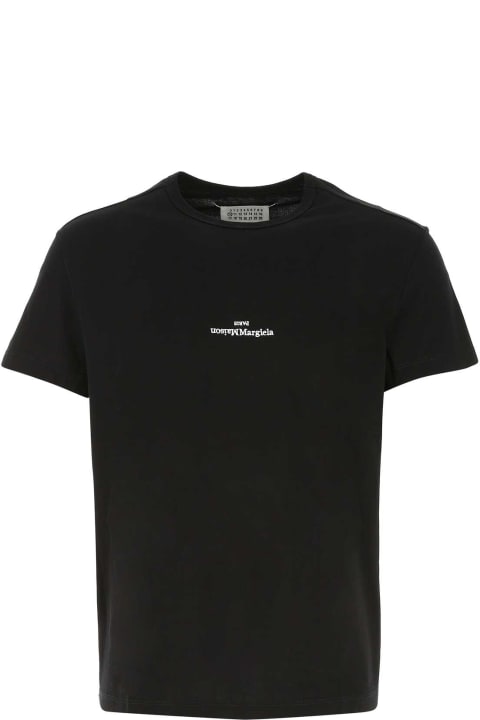 أدوات منزلية Maison Margiela Black Cotton T-shirt