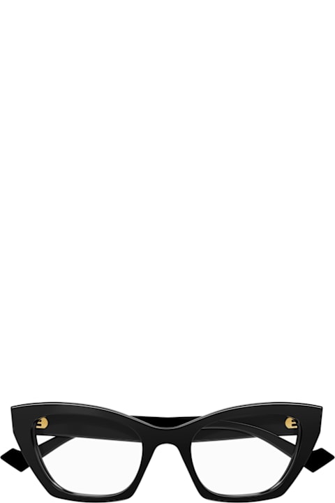 Eyewear for Women Gucci Eyewear Gucci Gg1334o Linea Emblem 001 Black Glasses