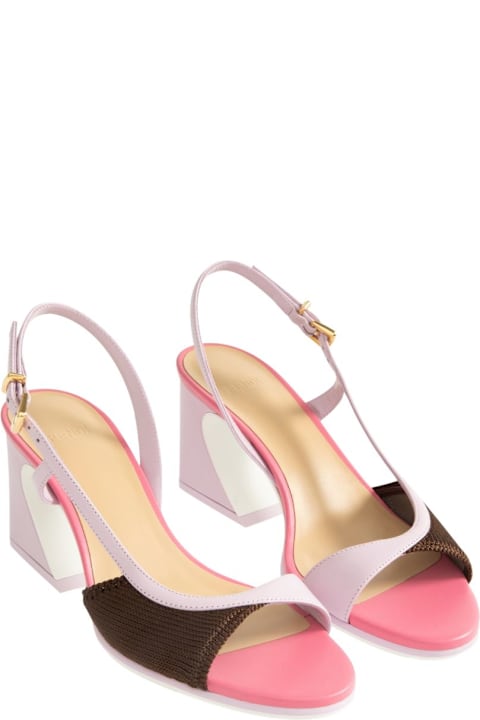 Fendi Arco Leather Pumps