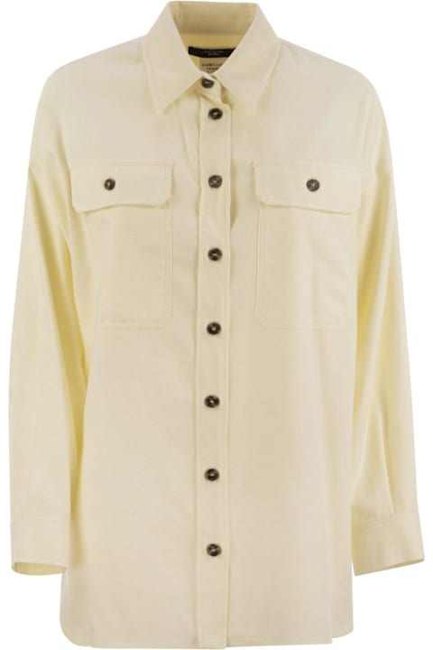أدوات منزلية Weekend Max Mara Oversized Buttoned Long-sleeved Shirt