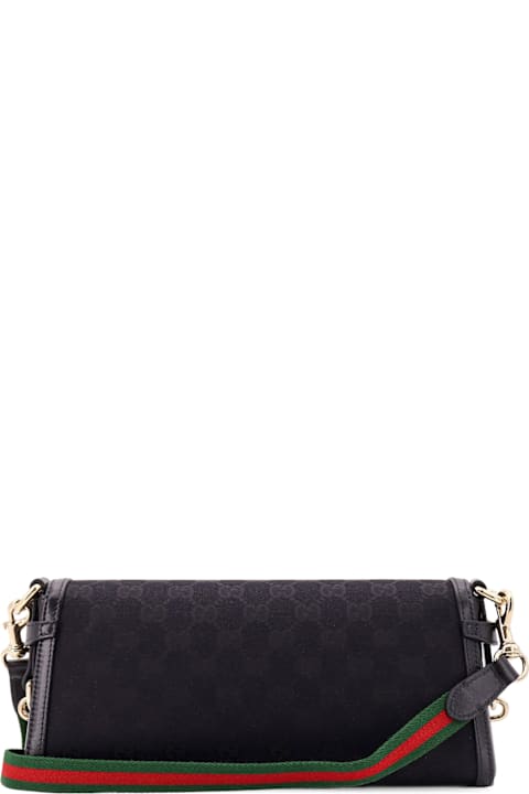 Gucci Shoulder Bags for Women Gucci Original Gg And Leather Shoulder Bag