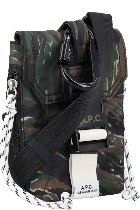 A.P.C. Shoulder Bags for Men A.P.C. Trek Crossbody Pouch