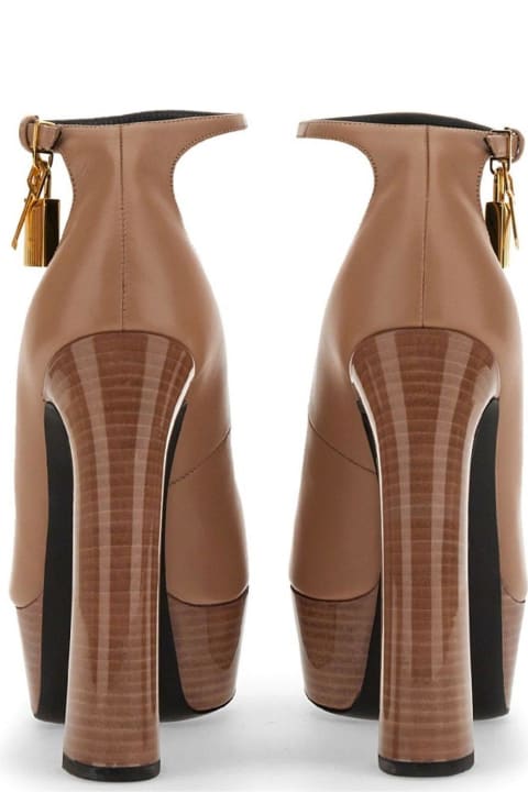 Fashion for Women Tom Ford Padlock Platform Sandals