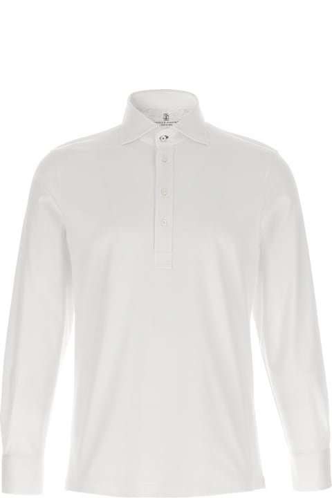 Brunello Cucinelli Sale for Men Brunello Cucinelli Cotton Polo Shirt