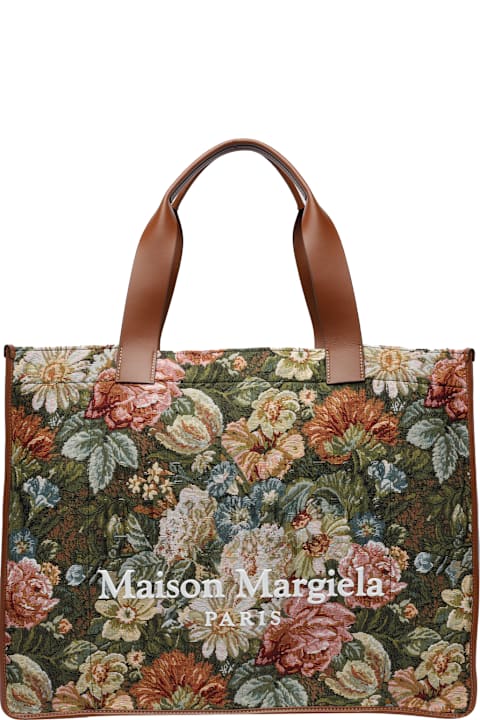 Fashion for Women Maison Margiela Large Logo Cabas Shopping Bag