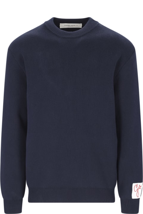 Homeware Golden Goose Back Logo Crew Neck Jumper