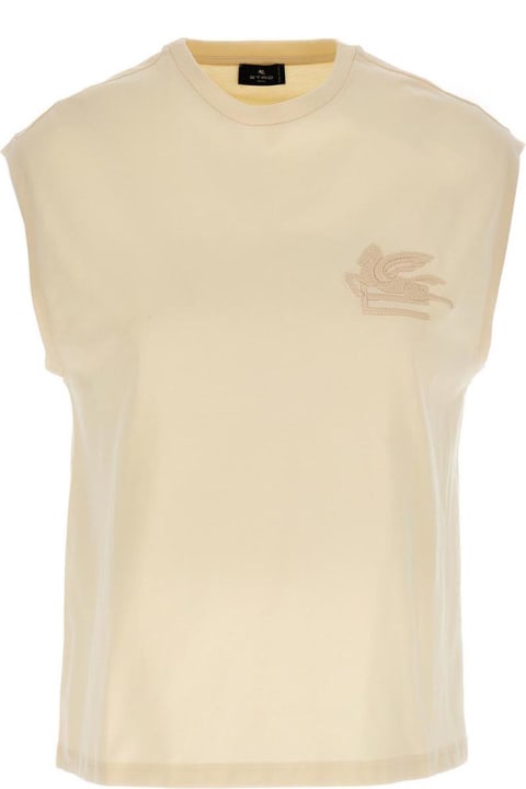 Logo Embroidery Tank Top