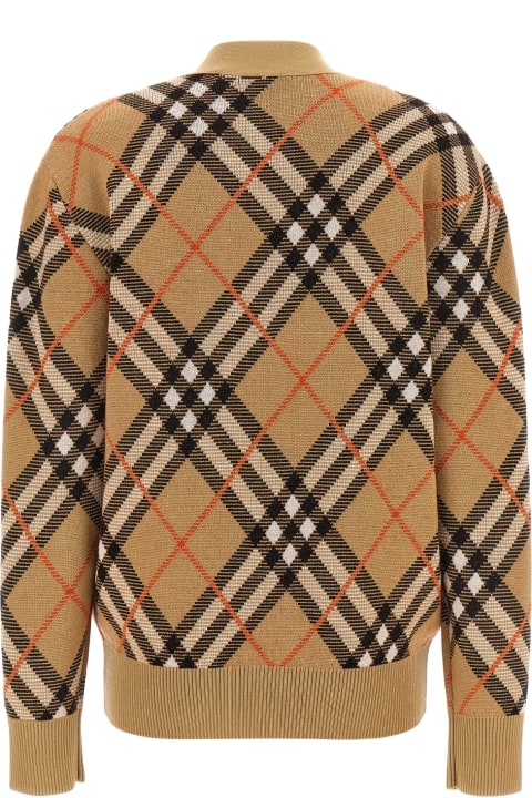 Burberry Sweaters for Women Burberry 'check' Cardigan