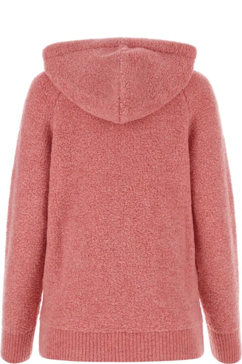 Gucci Sweaters for Women Gucci Pink Teddy Sweatshirt