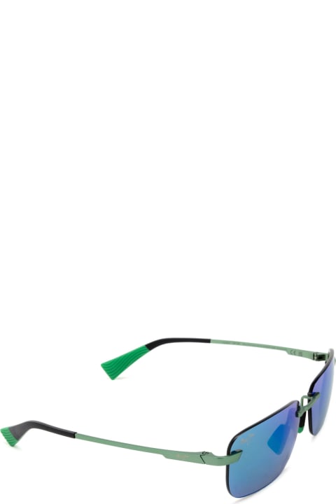 Maui Jim Eyewear for Men Maui Jim Mj624 Matte Trans Green Sunglasses