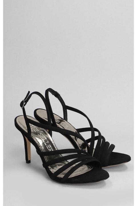 The Seller Shoes for Women The Seller Sandals In Black Suede