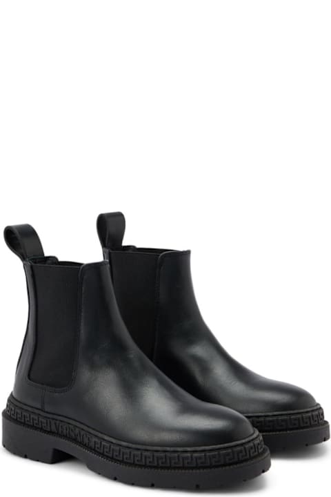 Homeware Versace Burgundy Baby Boots