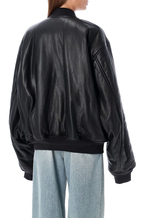 Balenciaga for Women Balenciaga Soft Leather Bomber