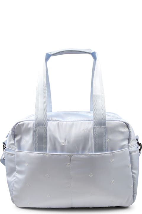 Hugo Boss Accessories & Gifts for Baby Boys Hugo Boss Light Blue Changing Bag For Baby Boy With Logo