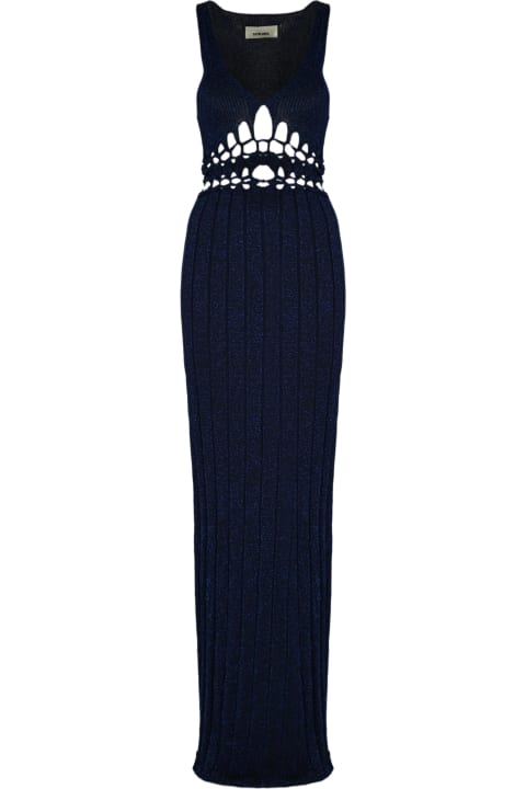 Long Dress In Viscose Blend