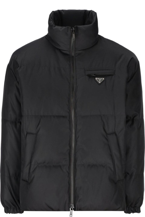 Coats & Jackets for Men Prada Reversible Zip-up Jacket