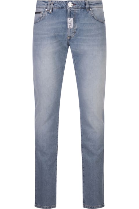 メンズ Philipp Pleinのデニム Philipp Plein Super Straight Cut Premium Jeans