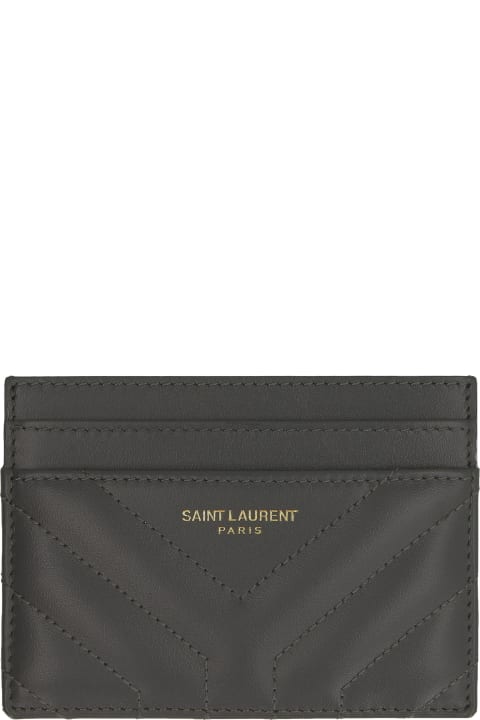 Joan Quilted Leather Card Holder