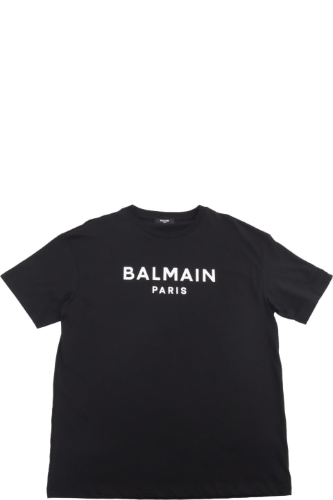 Balmain for Kids Balmain Black T-shirt