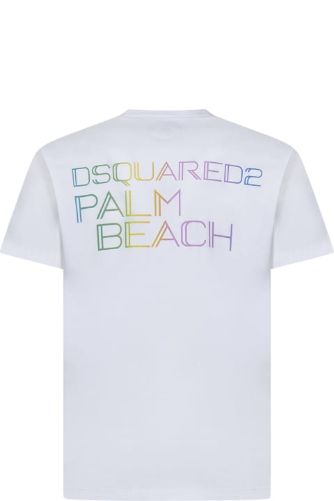 Dsquared2 Topwear for Women Dsquared2 Palm Beach Cool Fit T-shirt