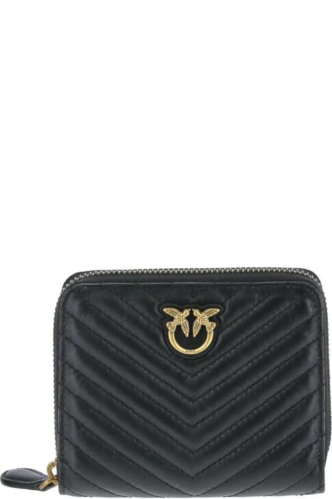Wallets for Women Pinko Taylor Leather Zip Around Wallet