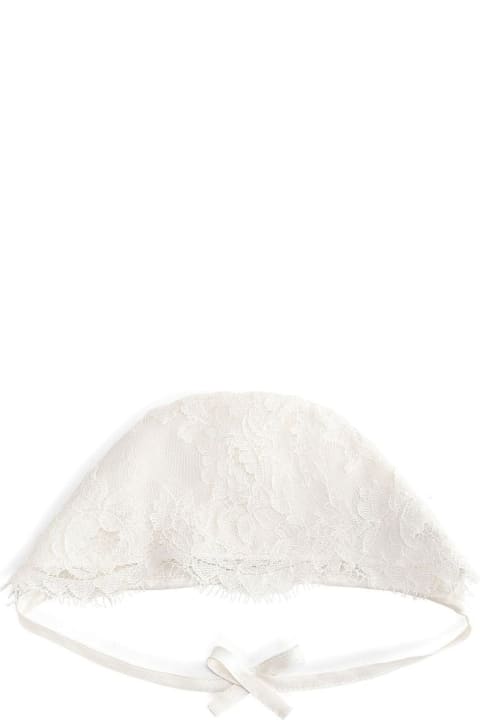 Sale for Baby Girls Dolce & Gabbana Dolce & Gabbana Hats White