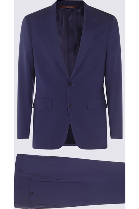 Canali for Men Canali Blue Wool Suits