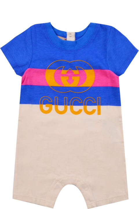 Gucci for Baby Girls Gucci Cotton Romper