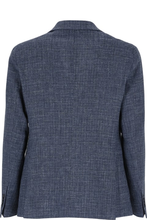 Tagliatore Coats & Jackets for Men Tagliatore Wool And Cotton Jacket