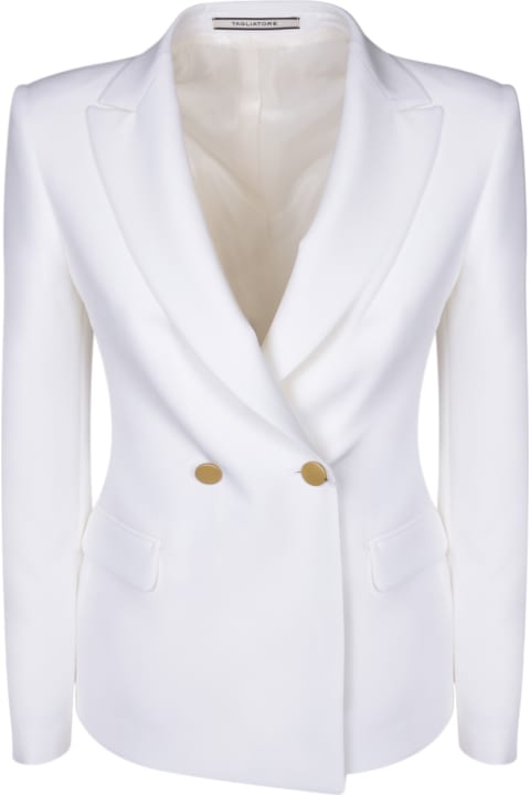 Tagliatore Coats & Jackets for Women Tagliatore Albar White Jacket