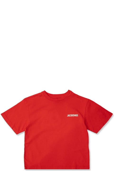 L'enfant Logo Printed Crewneck T-shirt