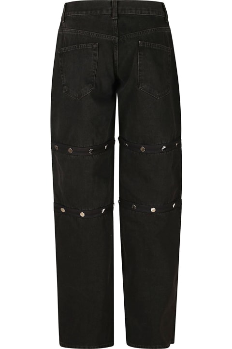 Pants & Shorts for Women The Attico Baggy Studded Jeans