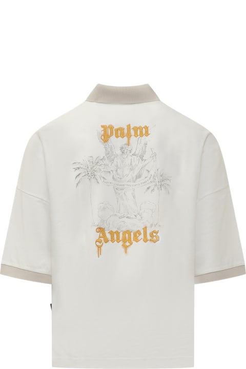 Palm Angels for Men Palm Angels Polo Shirt With Logo