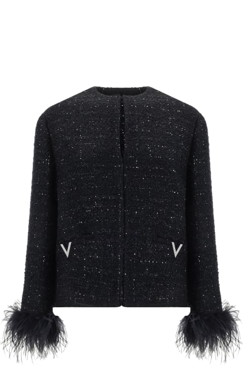 Sweaters for Women Valentino Tweed Jacket