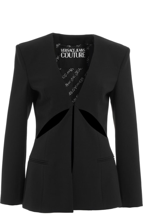 Versace Jeans Couture for Women Versace Jeans Couture Single-breasted Cut-out Tailored Blazer