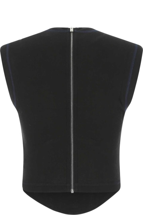Dion Lee Coats & Jackets for Women Dion Lee Black Cotton Top