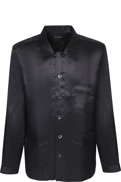 Tom Ford Clothing for Men Tom Ford Pockets Black Shirt