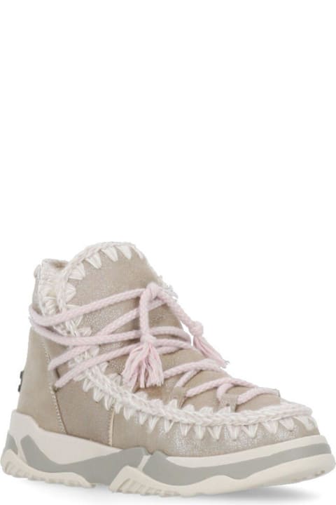 Mou Sneakers for Women Mou Trainer Scoubidoo Lace Boots
