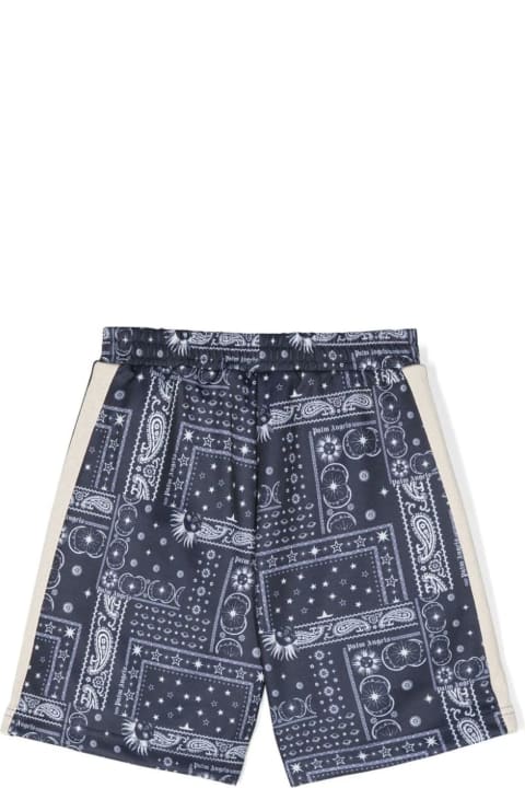 Bottoms for Boys Palm Angels Palm Angels Shorts Blue