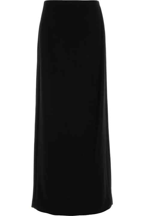 Fashion for Women Fendi Black Stretch Cady Skirt